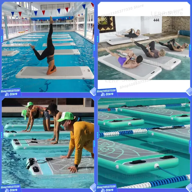 Yoga Fitness Factory - بساط يوغا عائم قابل للنفخ بسعر