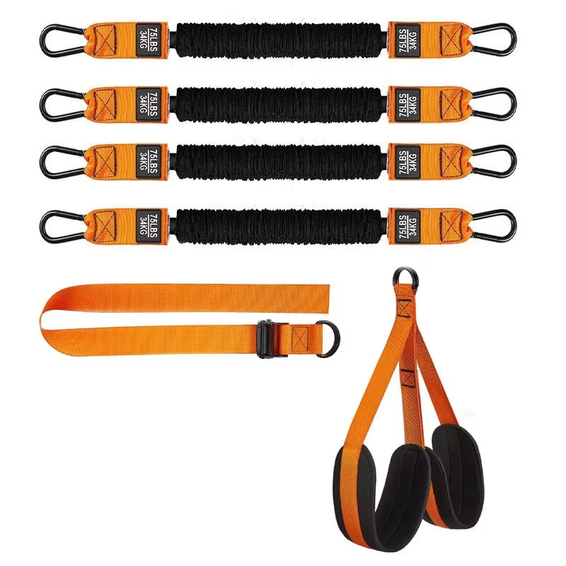 Suspension Trainer Trx - مجموعة أربطة المساعدة للسحب، حزام مقاومة