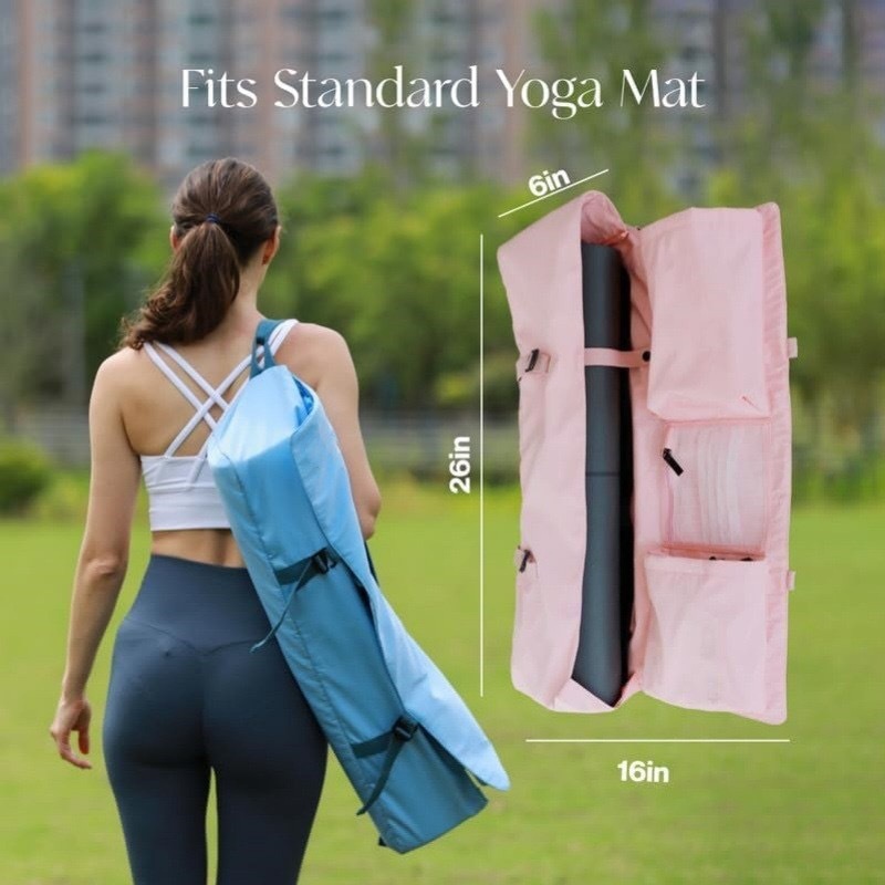 Fitness Yoga - حقيبة يوغا، حقيبة ظهر لتخزين حصيرة