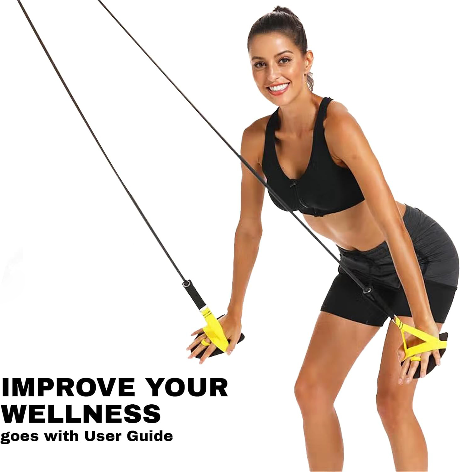 مجموعة أشرطة مقاومة للسباحة مع - مراجعة Suspension Trainer Trx وسعره