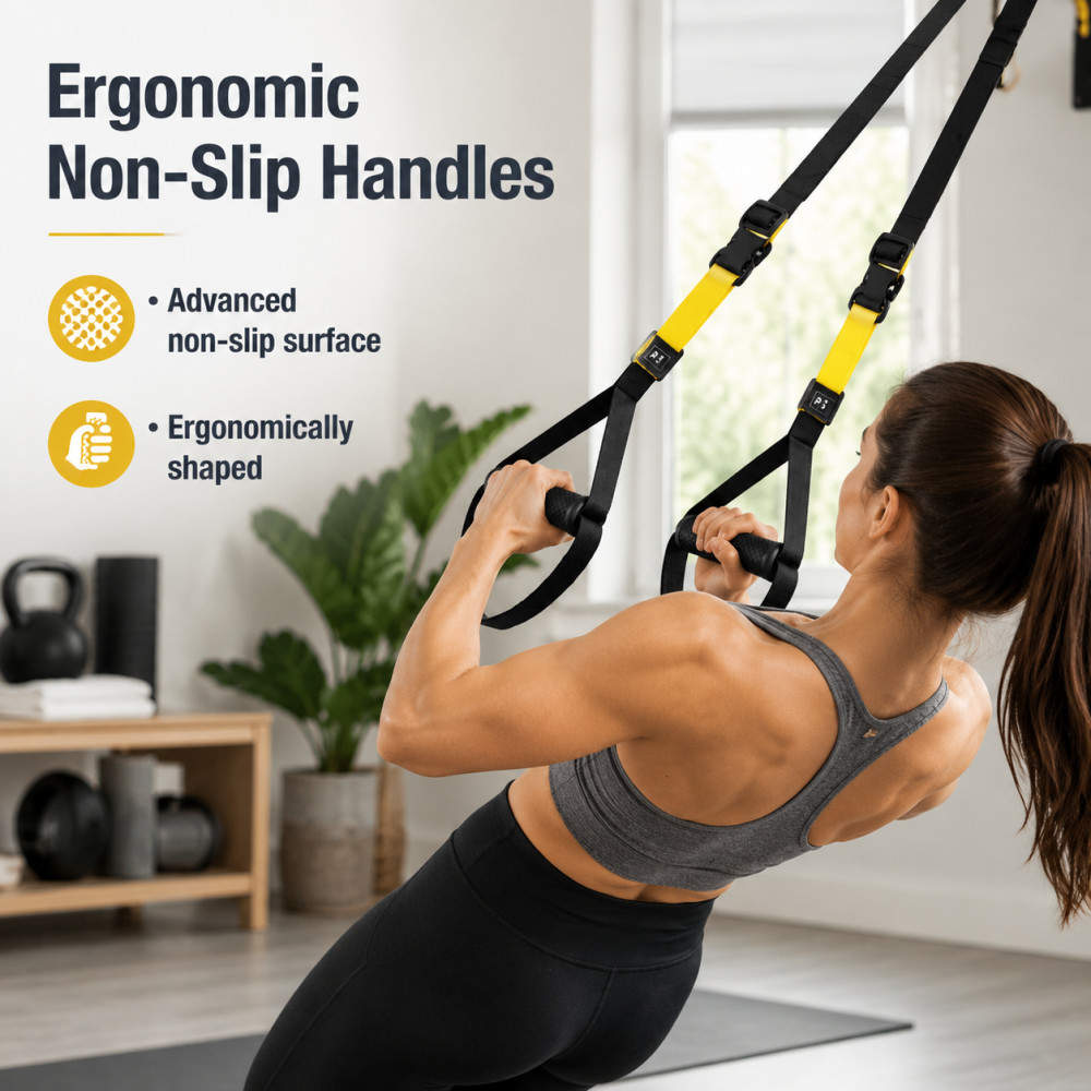 حزام تدريب معلق قابل للتعديل م - مراجعة Suspension Trainer Trx وسعره